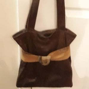 Handbag woman leather.